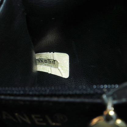 Chanel Lambskin Quilted Flap Belt Black 8 of 9