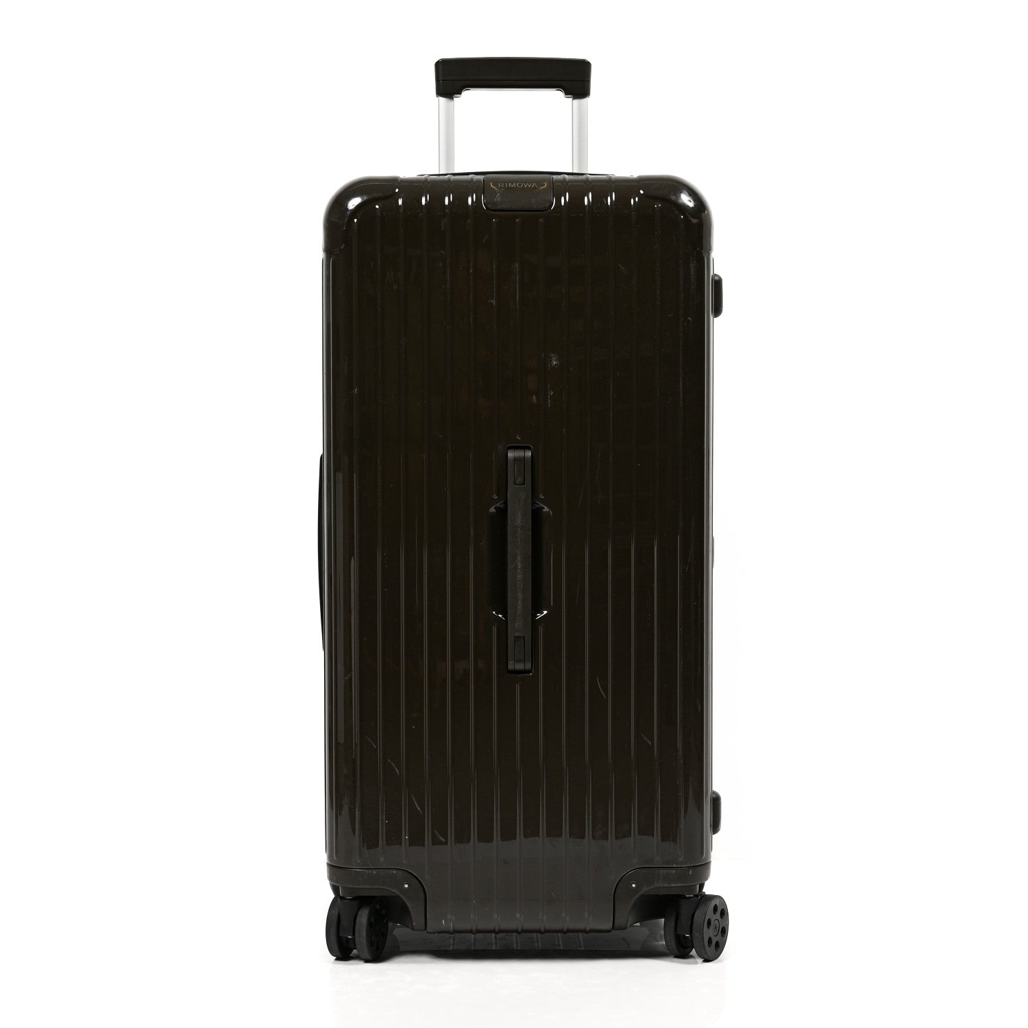 Rimowa Gloss Polycarbonate Essential Trunk Plus Cedar Brown 1 of 15