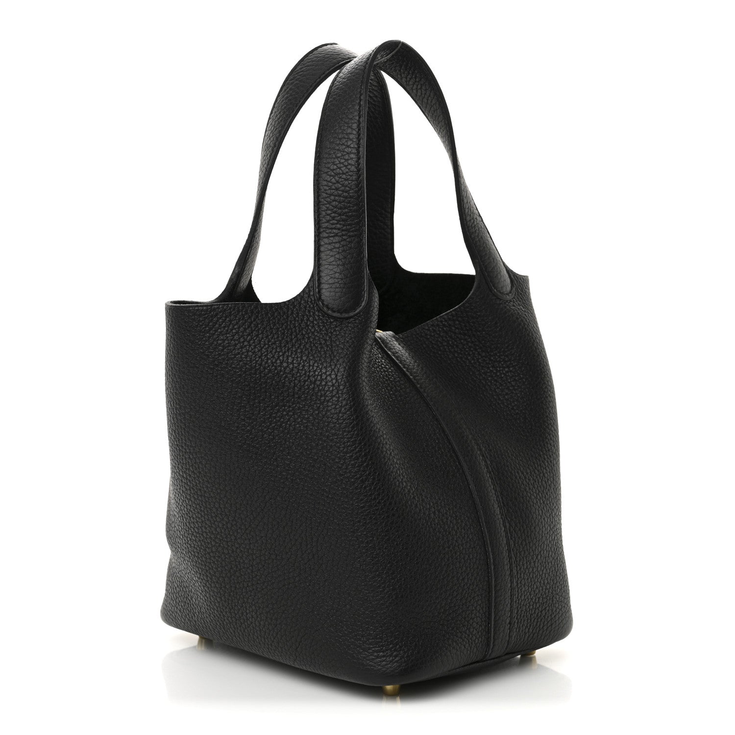 Hermes Taurillon Clemence Picotin Lock 18 PM Black 3 of 11
