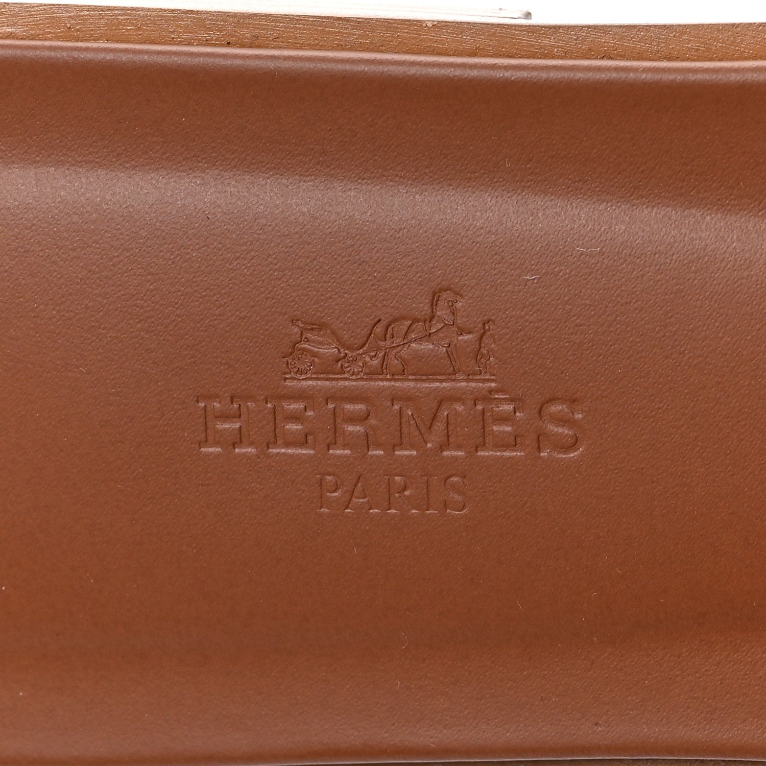 Hermes Box Calfskin Oran Sandals 39 Gold 7 of 8