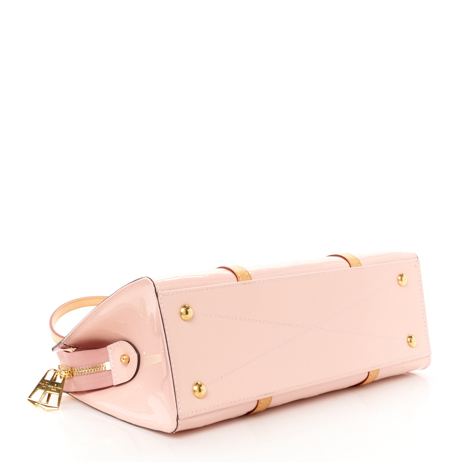 Louis Vuitton Vernis Neo Triangle Rose Ballerine 4 of 10