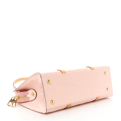 Louis Vuitton Vernis Neo Triangle Rose Ballerine 4 of 10