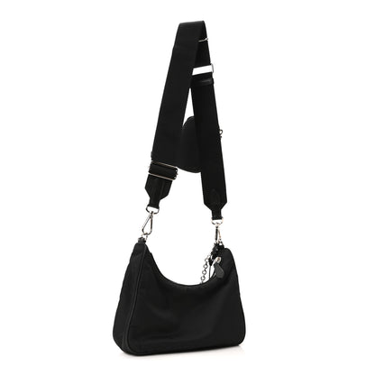 Prada Nylon Re-Edition 2005 Shoulder Bag Black 3 of 11