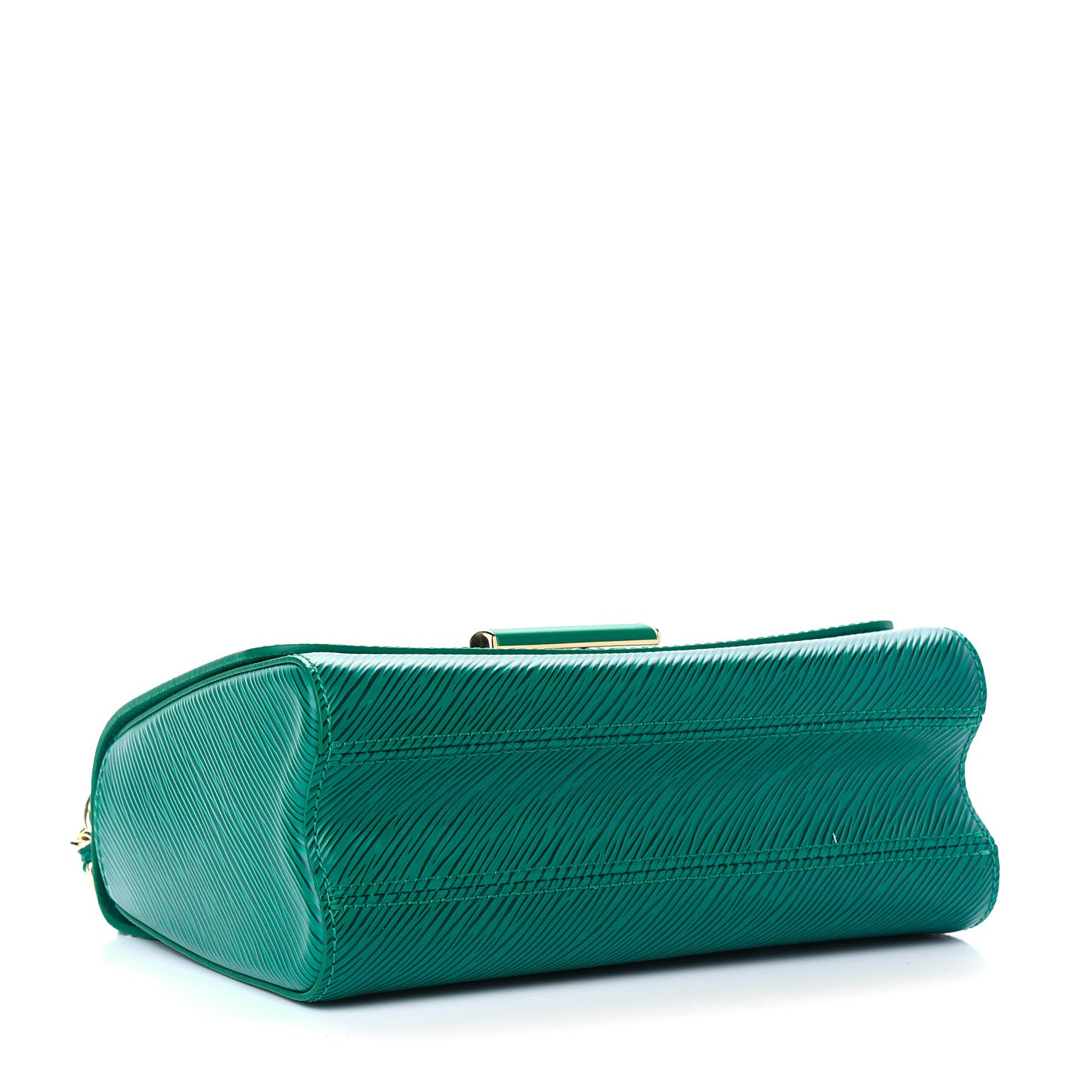 Louis Vuitton Epi Twist Shoulder Bag MM Emeraude 3 of 7