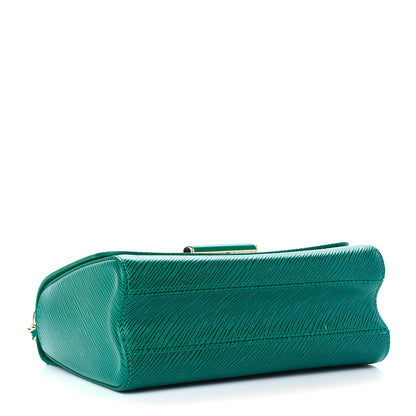 Louis Vuitton Epi Twist Shoulder Bag MM Emeraude 3 of 7