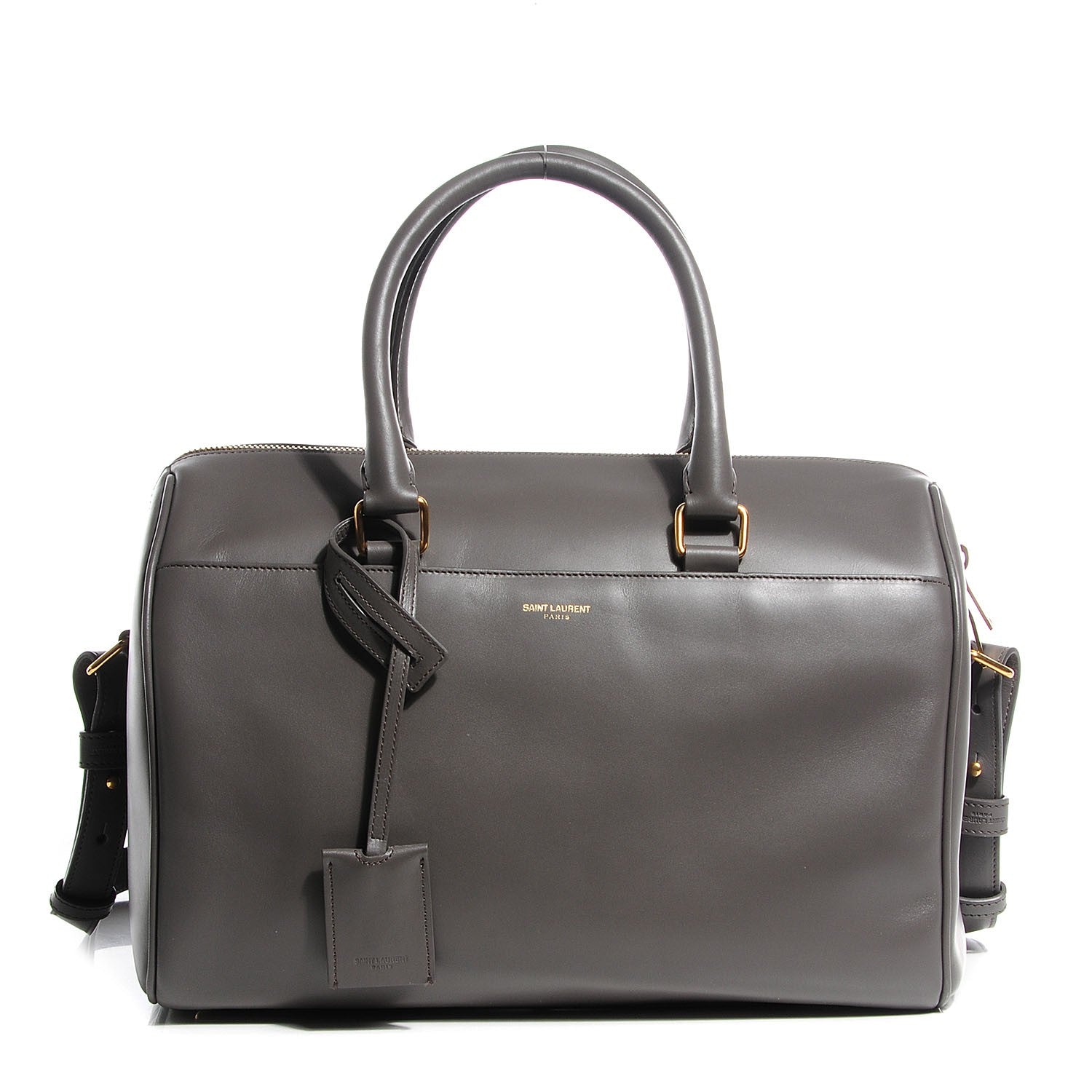 Saint Laurent Calfskin Classic Duffle 6 Earth 1 of 10