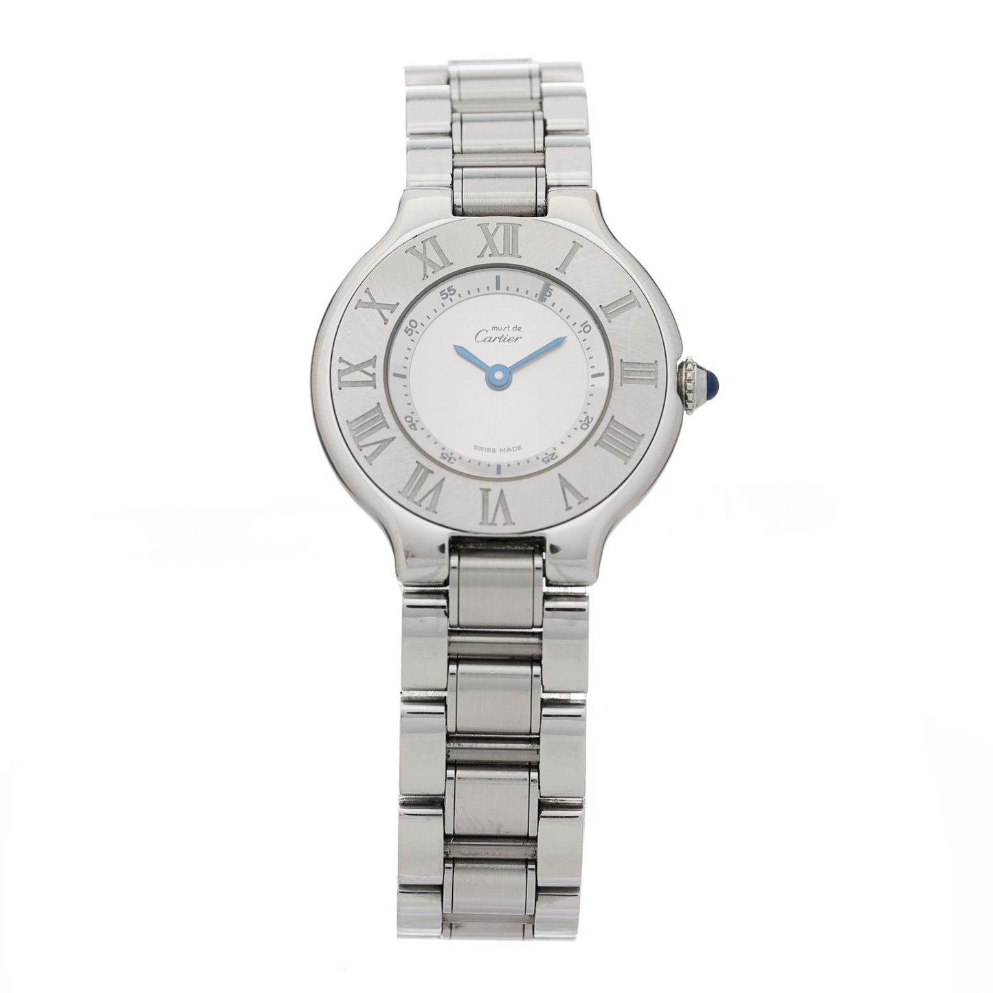 Stainless Steel 28mm Must De 21 Quartz Watch