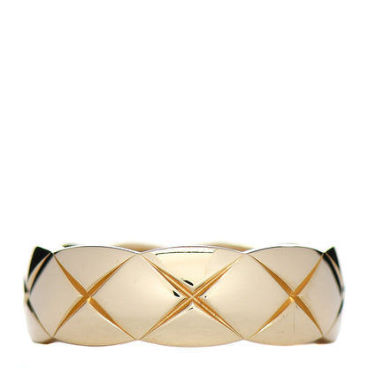 Chanel 18K Yellow Gold Diamond Small Coco Crush Ring 54 7 3 of 6