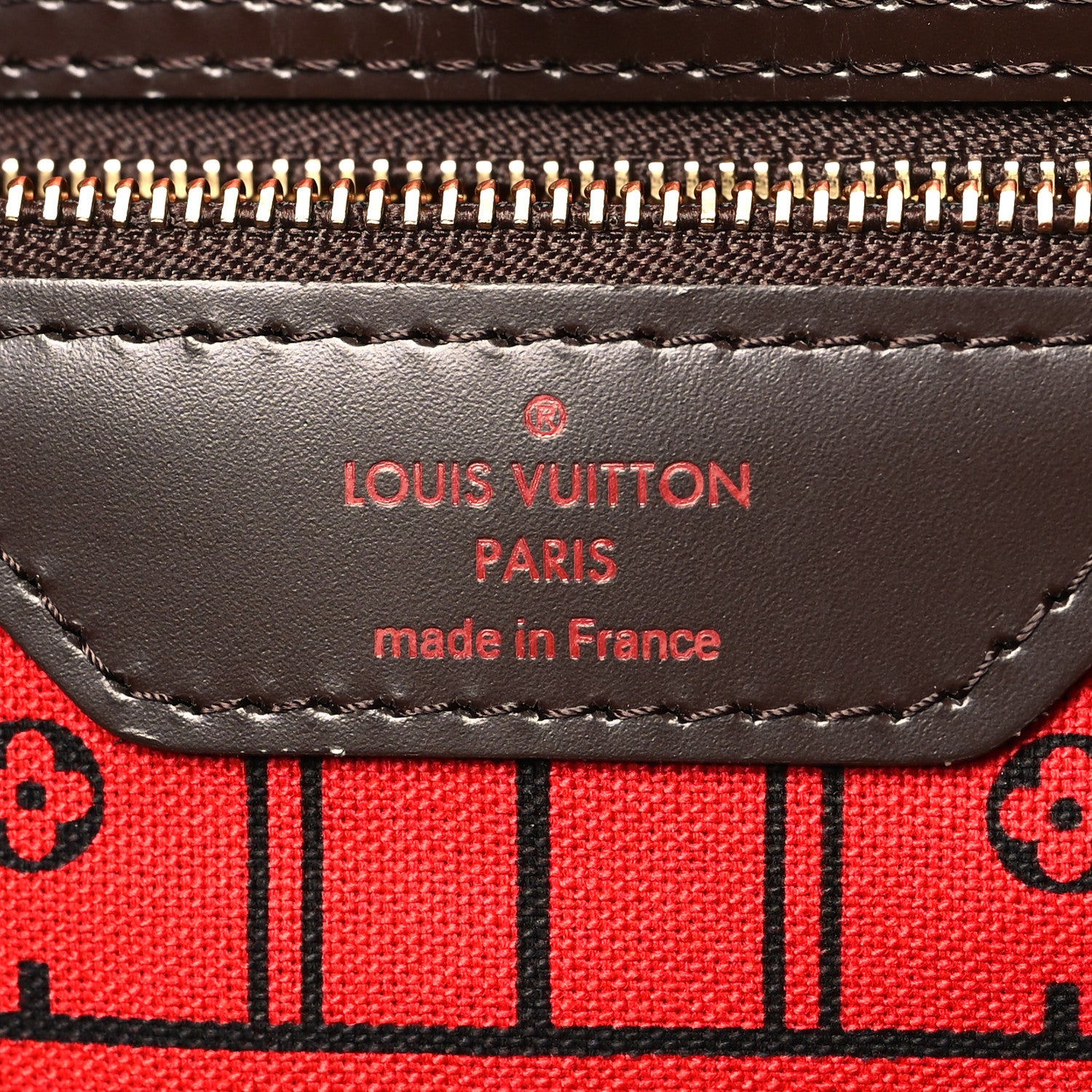 Louis Vuitton Damier Ebene Neverfull MM 6 of 12