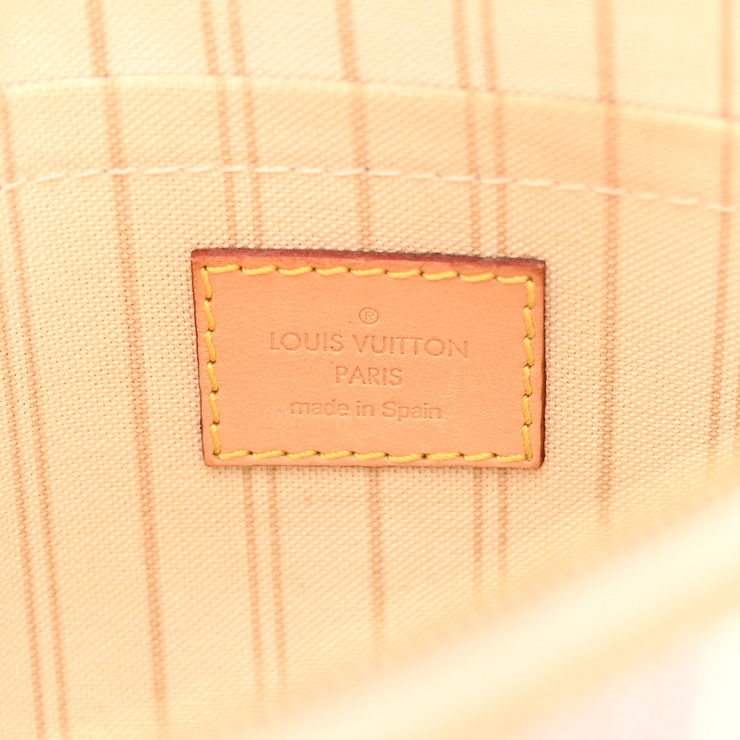 Louis Vuitton Damier Azur Neverfull MM GM Pochette 6 of 17