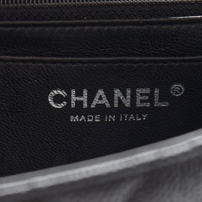 Chanel Caviar Quilted Jumbo Single Flap Black 6 of 9