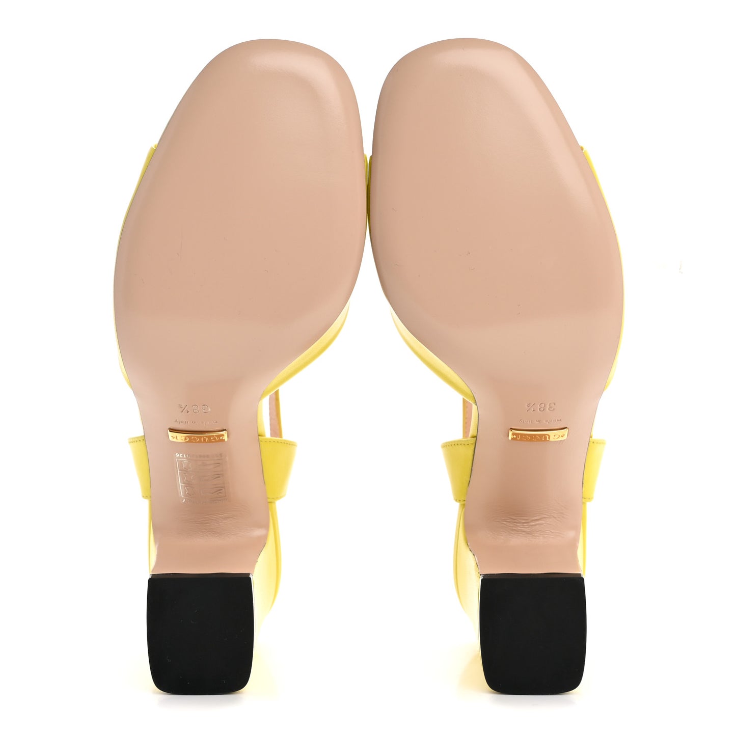 Malaga Kid Horsebit Lady 75mm Sandals 38.5 Acid Lime