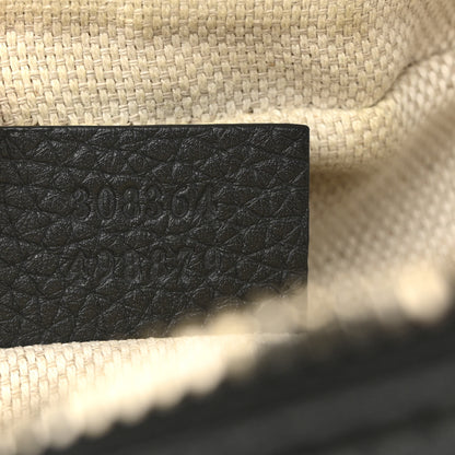Gucci Pebbled Calfskin Small Soho Disco Bag Black 7 of 13