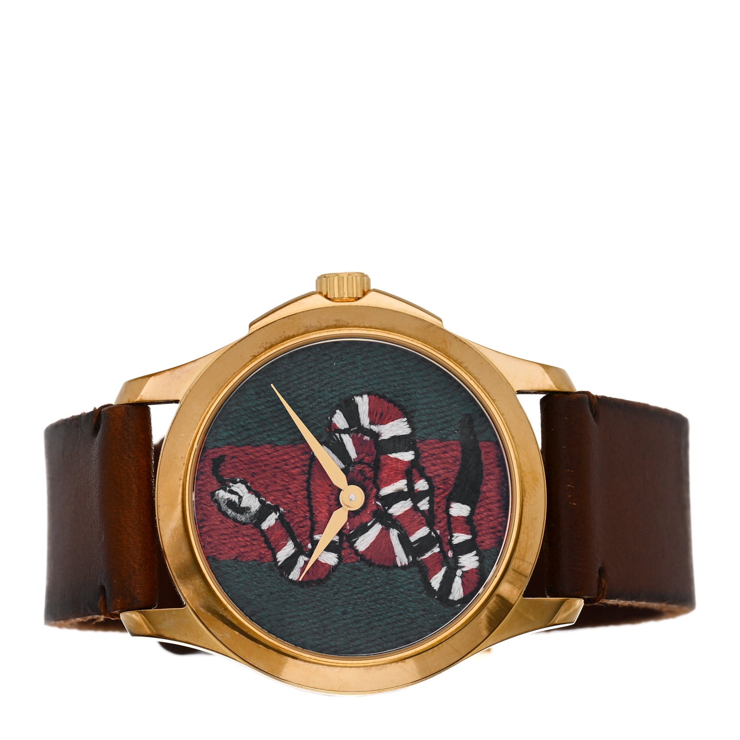 Stainless Steel Calfskin 38mm Le Marche Des Merveilles Snake Quartz Watch