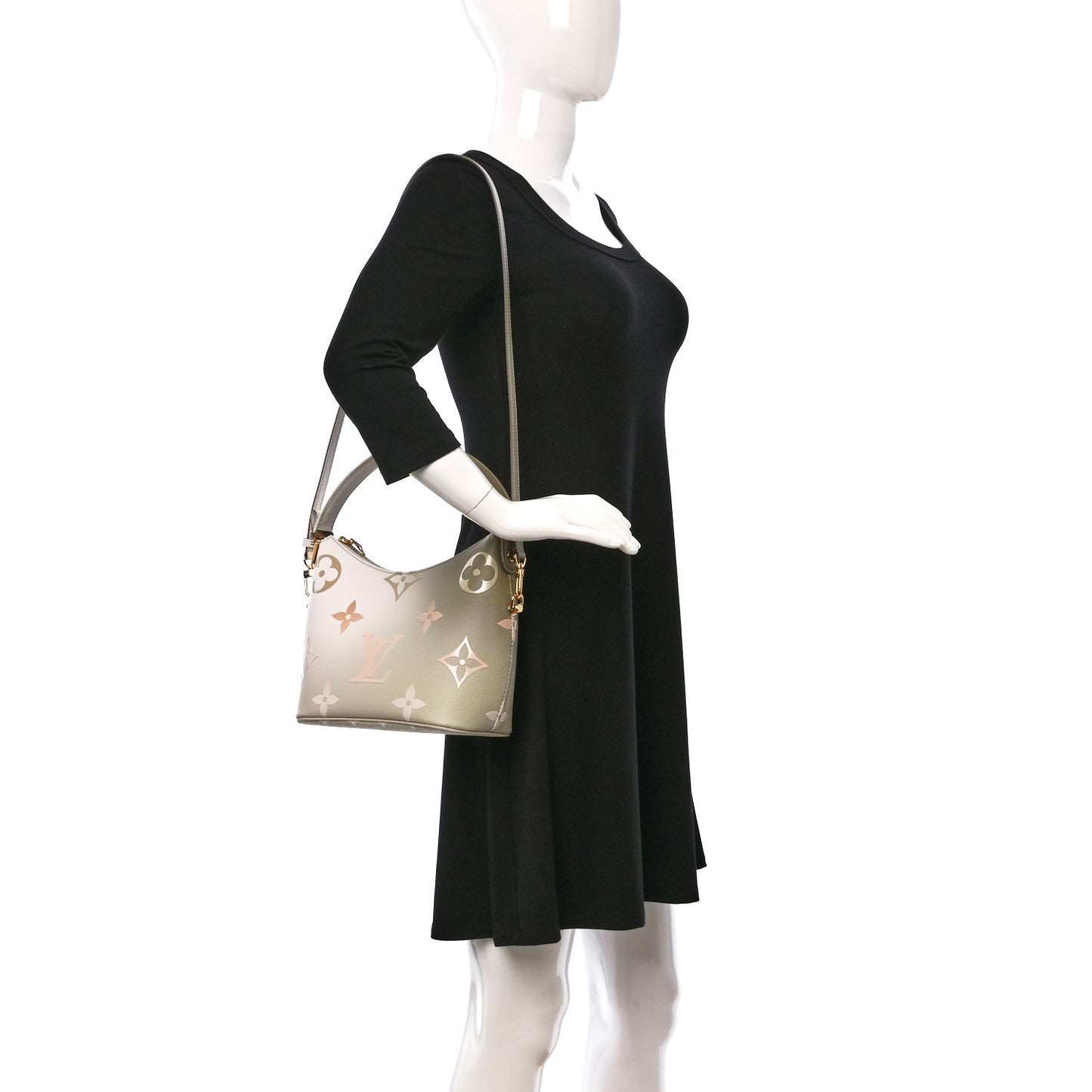 Monogram Giant Spring In The City Marshmallow Hobo Sunset Kaki