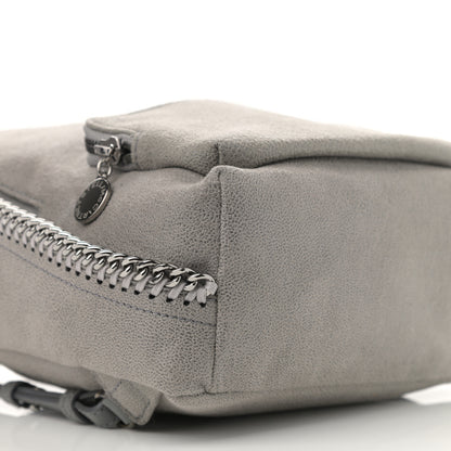 Stella McCartney Shaggy Deer Mini Falabella Backpack Light Grey 9 of 10