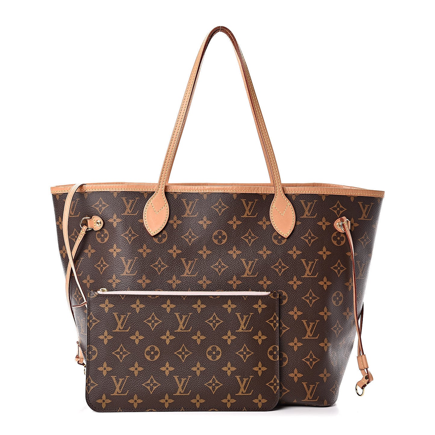 Monogram Neo Neverfull MM Rose Ballerine