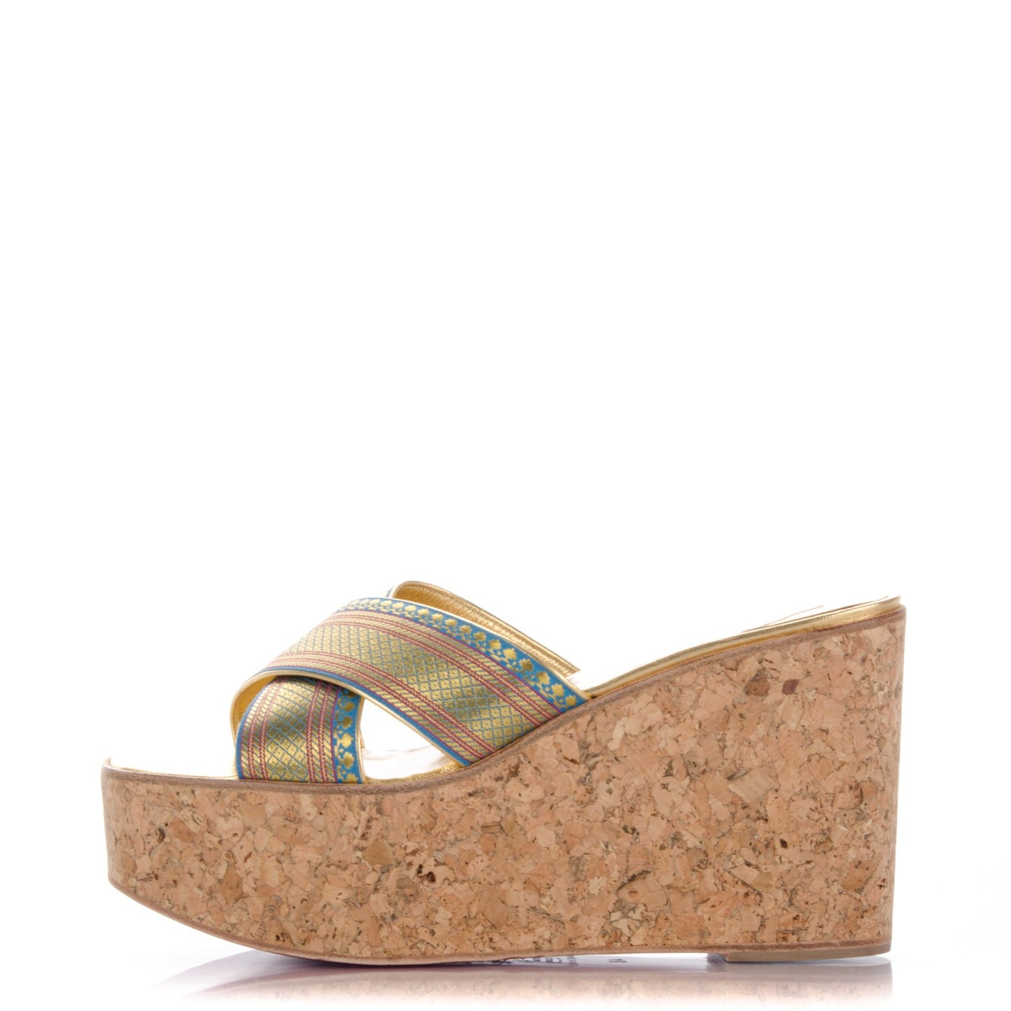 Cork Printed Slide Platform 40