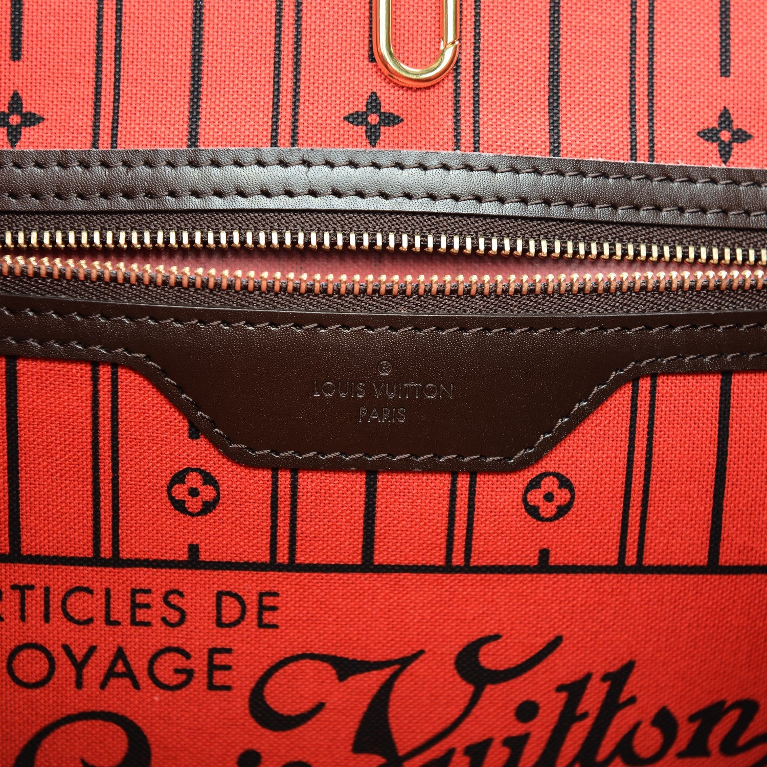 Louis Vuitton Damier Ebene Neverfull GM 6 of 6