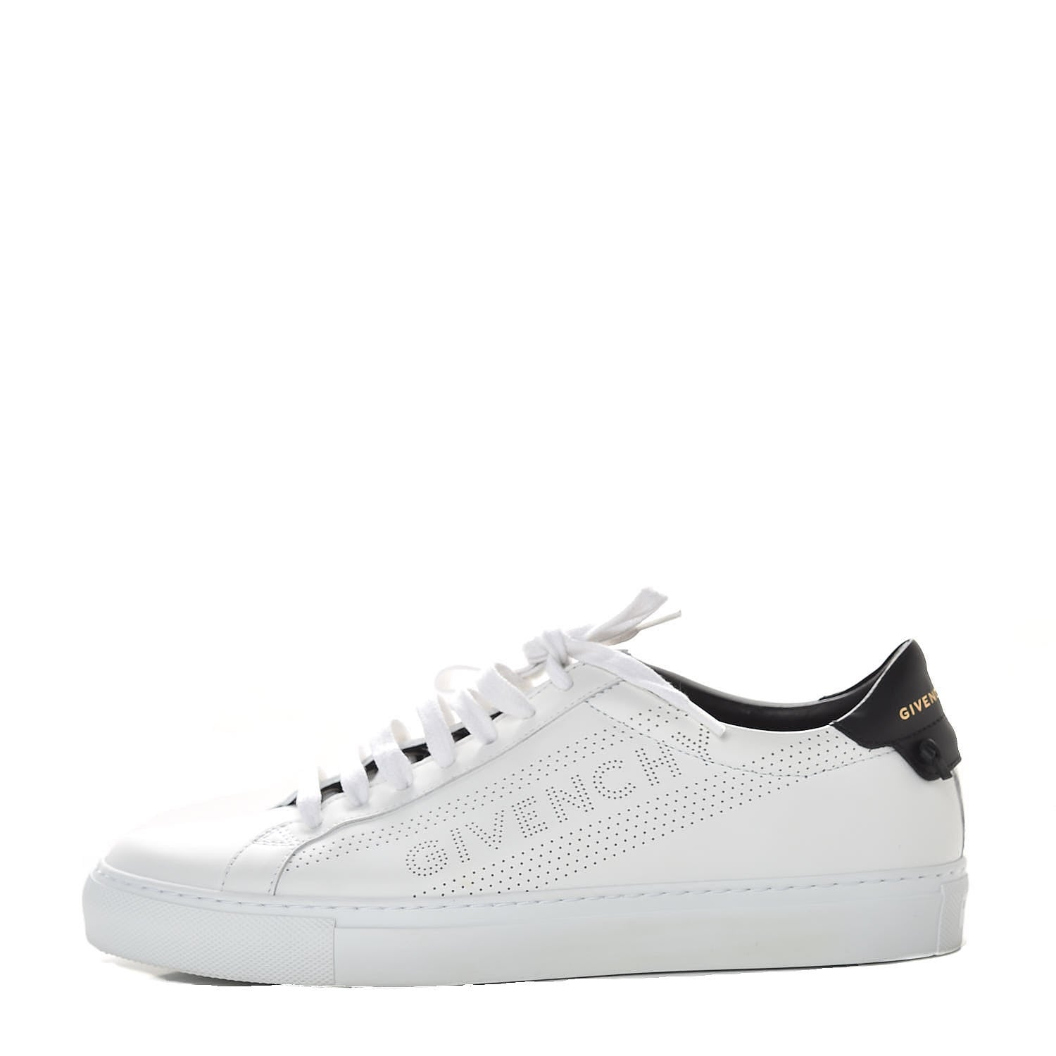 Givenchy Calfskin Perforated Urban Street Sneakers 40 White 1 of 9