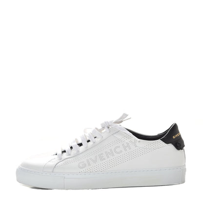 Givenchy Calfskin Perforated Urban Street Sneakers 40 White 1 of 9