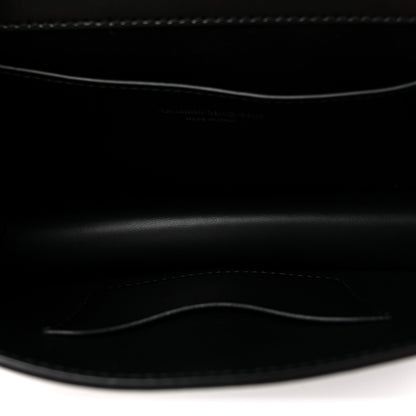 Alexander McQueen Denim Calfskin Small Slash Bag Blue Black 5 of 10