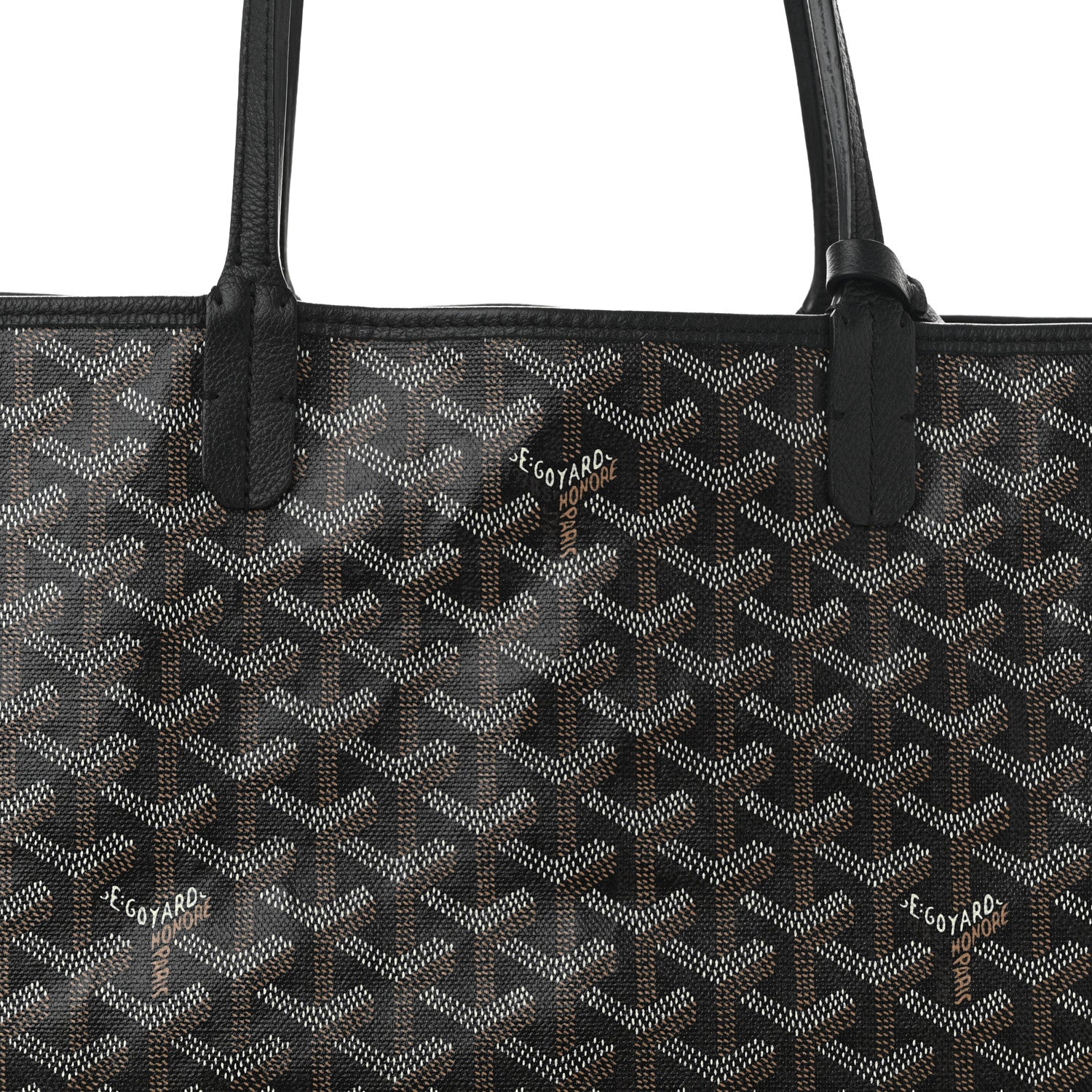 Goyard Goyardine Saint Louis PM Black 9 of 11