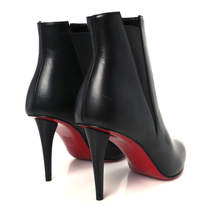 Christian Louboutin Calfskin Astribooty 85 Ankle Boots 37.5 Black 5 of 10