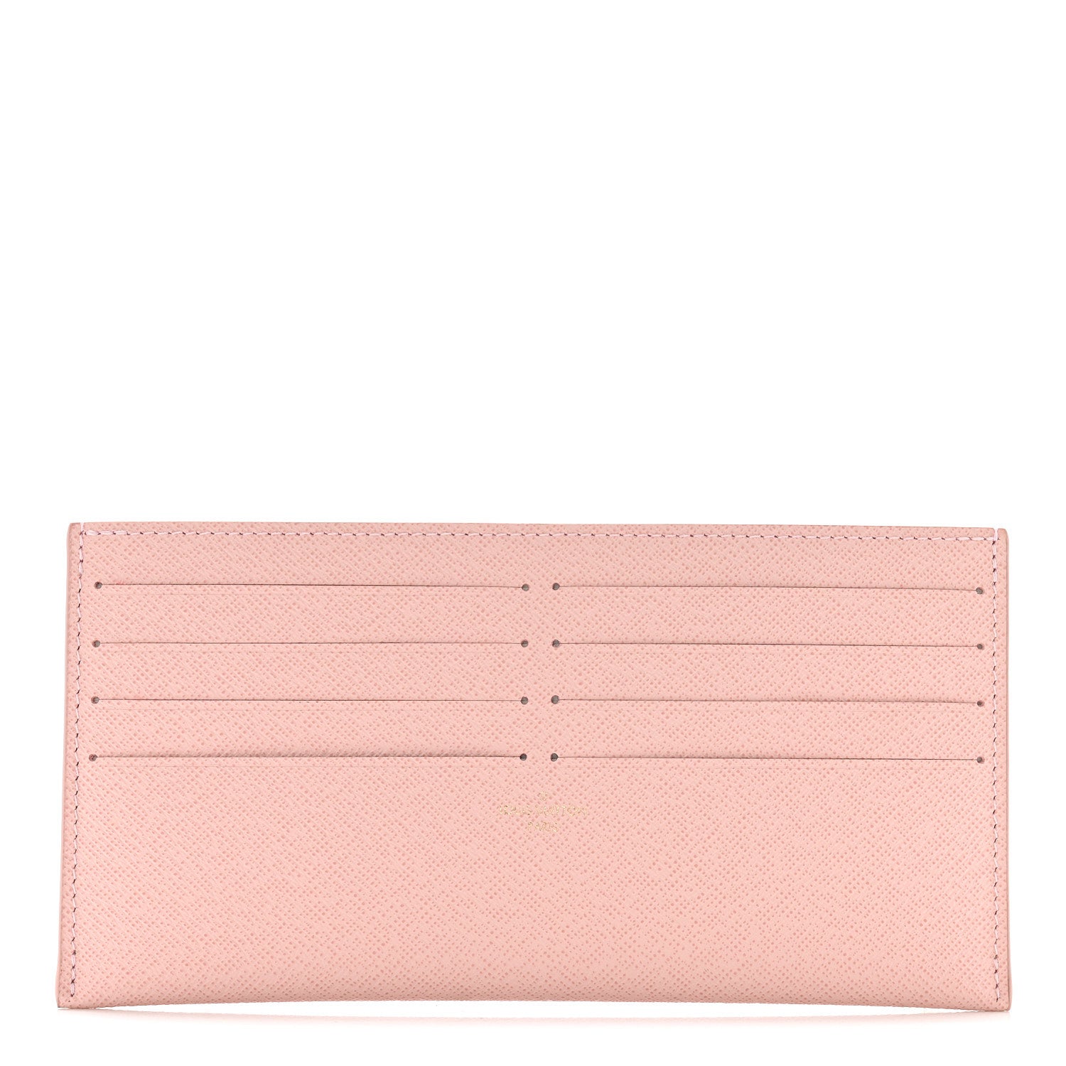 Louis Vuitton Calfskin Felicie Card Holder Insert Rose Ballerine 1 of 8