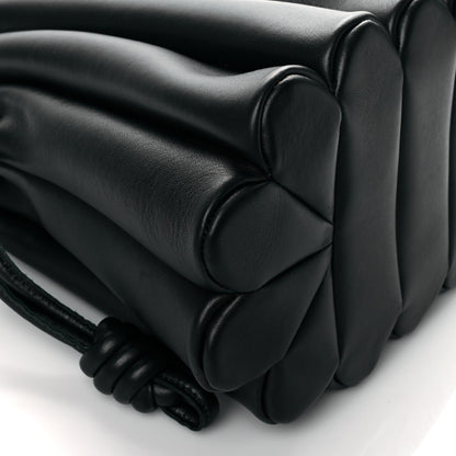 Loewe Calfskin Ondas Flamenco Knot Bag Black 8 of 9