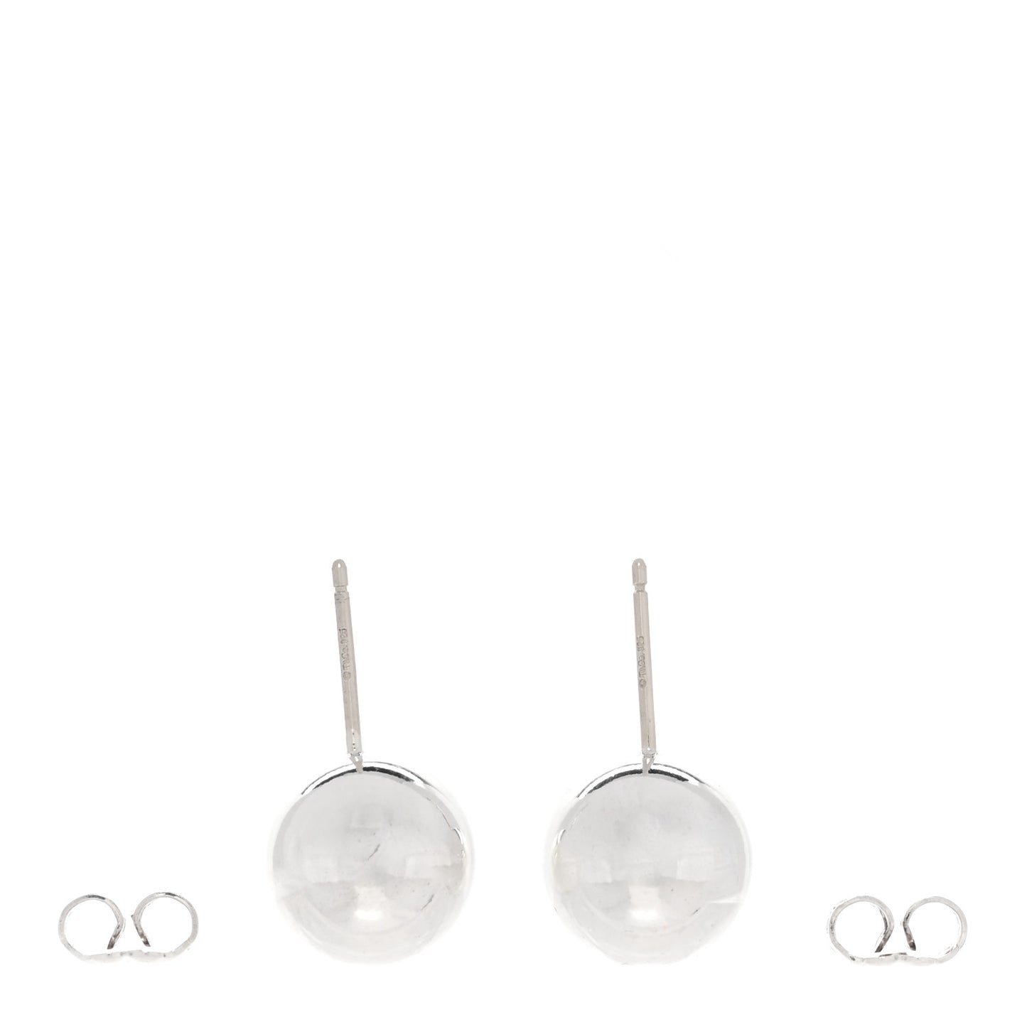 Sterling Silver 10mm HardWear Ball Earrings