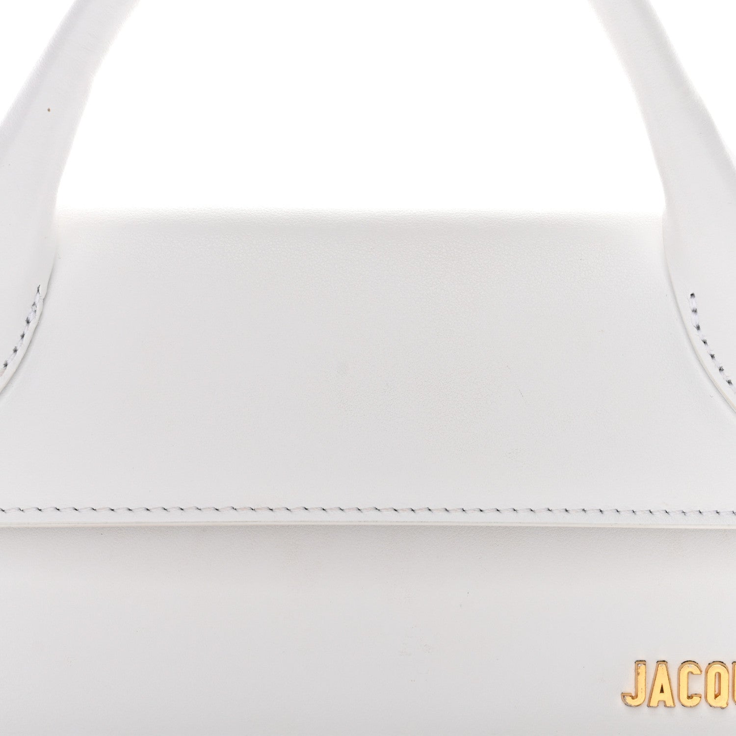 Jacquemus Smooth Calfskin Le Chiquito Long White 7 of 10