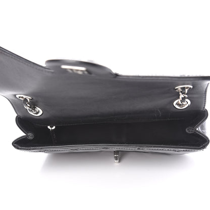 Chanel Patent Quilted Small Coco Shine Flap Black 5 of 10
