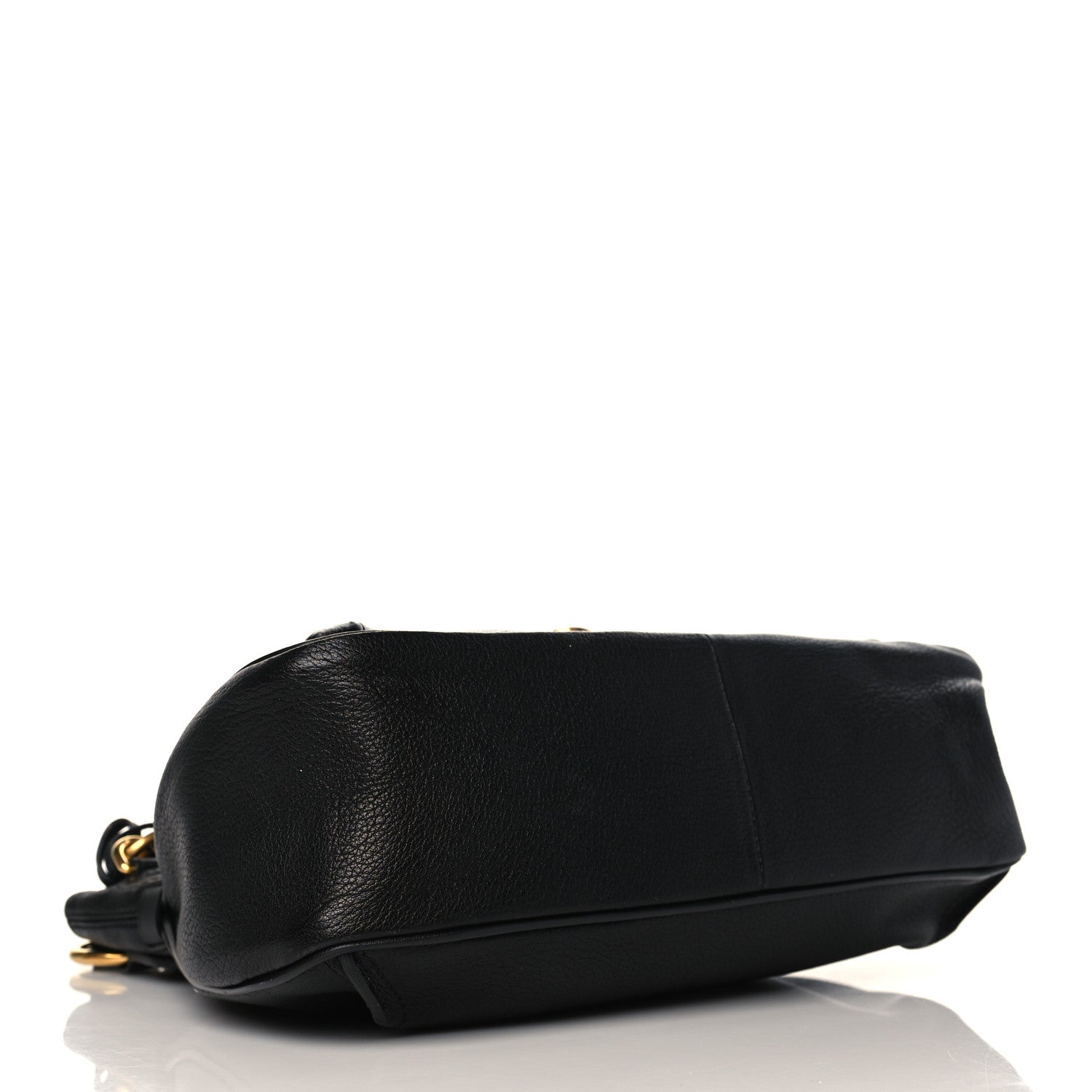 Chloe Grained Lambskin Calfskin Medium Lexa Shoulder Bag Black 4 of 9