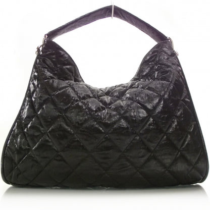 Chanel Nylon Quilted Le Marais Hobo Black 1 of 11