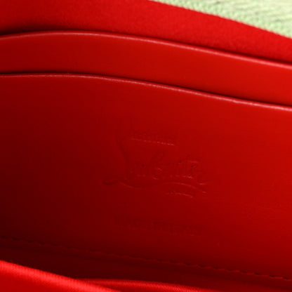 Christian Louboutin Patent Psychic Loubitwist Clutch Studio Green 6 of 9