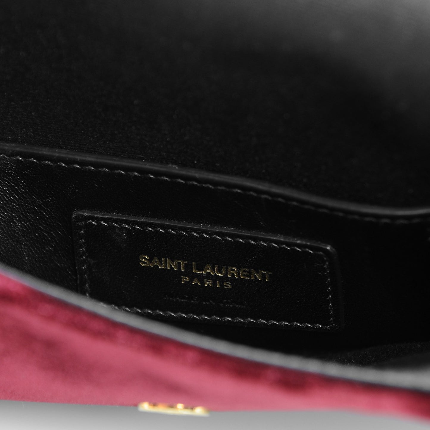 Velvet Opium 2 Crossbody Bag Bordeaux Black