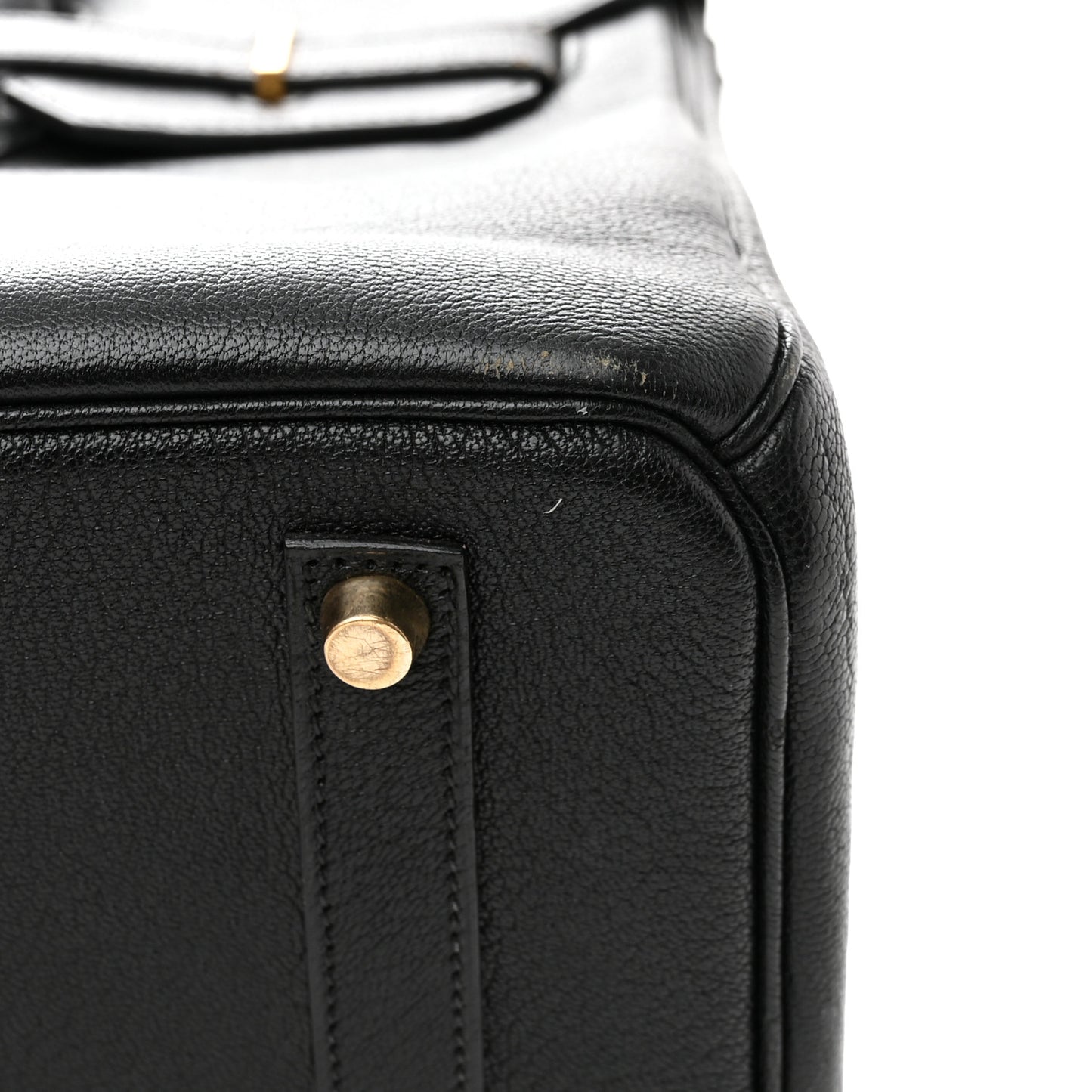 Chevre de Coromandel Birkin 35 Black