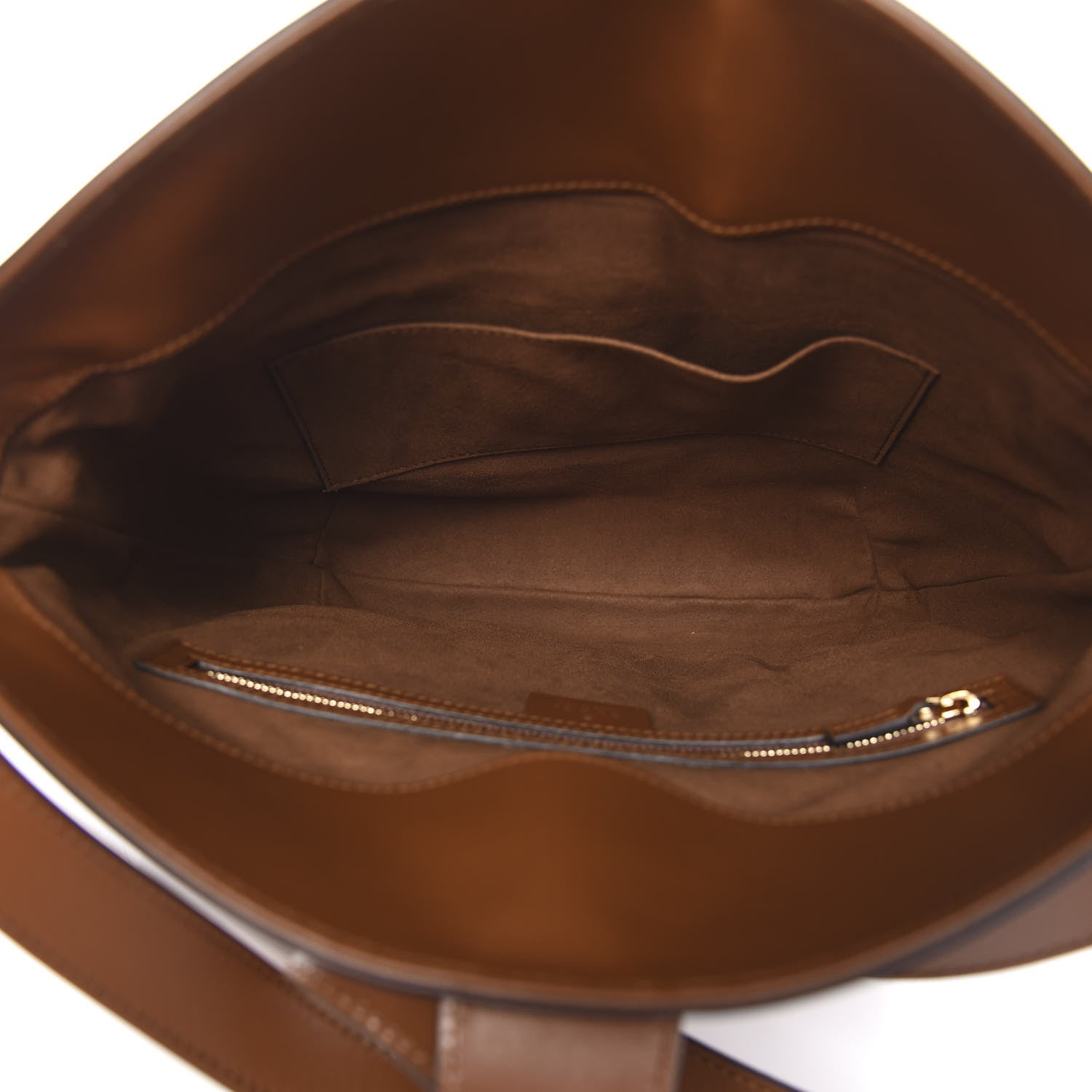 Gucci Boarded Plutone Calfskin Medium Arli Shoulder Bag Nocciola 5 of 10