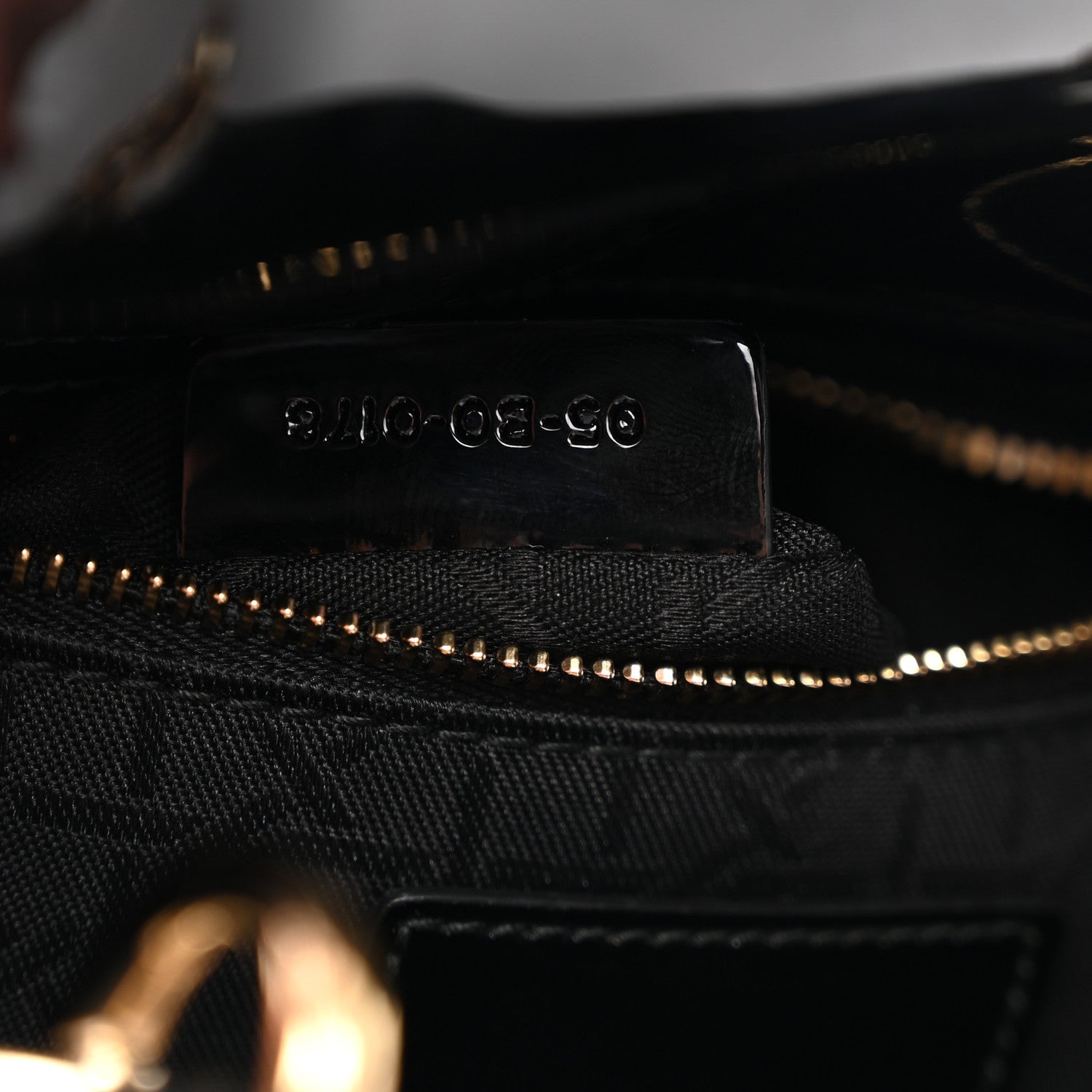 Christian Dior Patent Cannage Mini Lady Dior Black 7 of 10