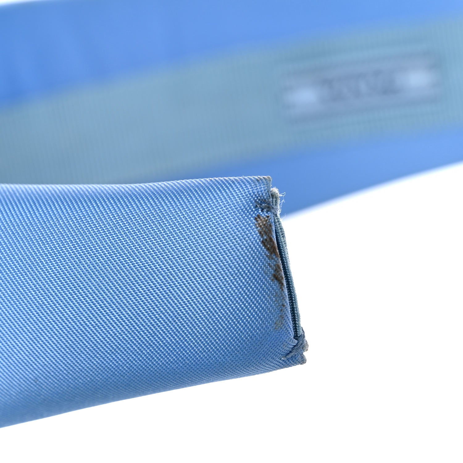 Prada Re-Nylon Triangle Logo Headband Pervinca 11 of 13