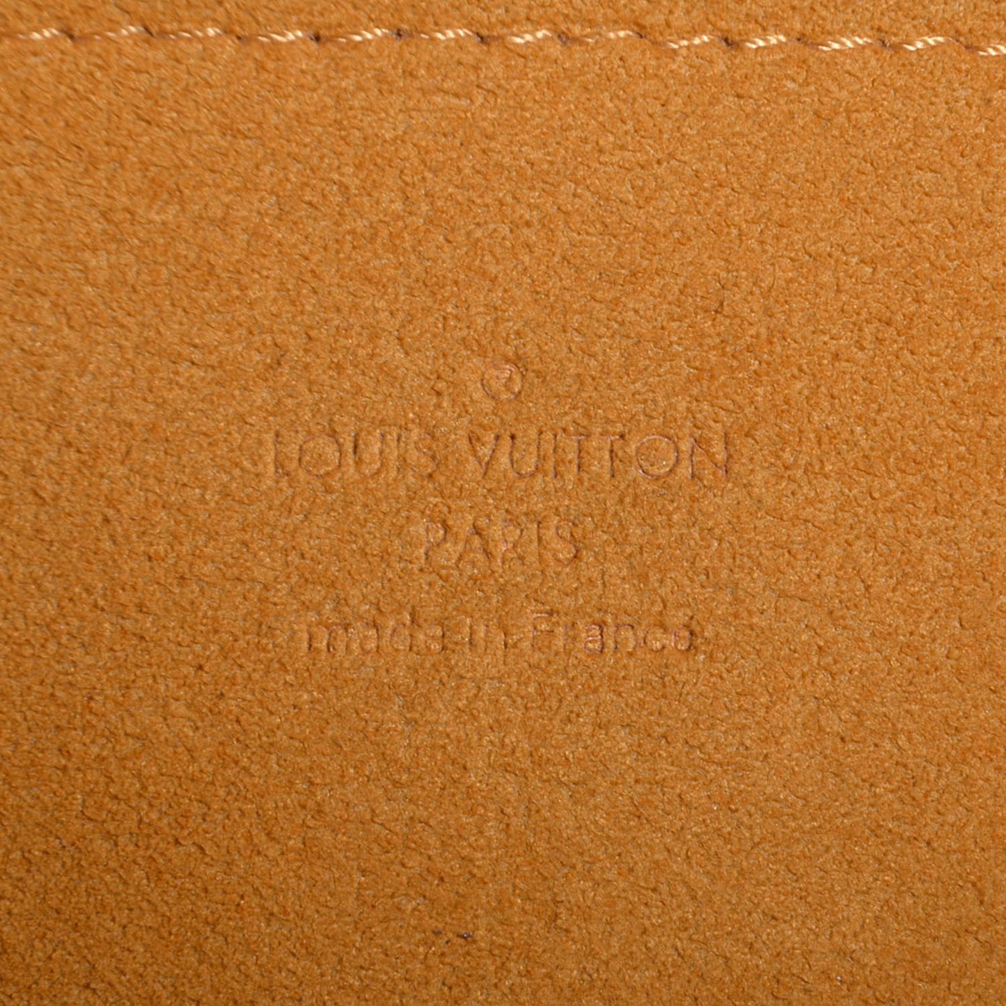 Monogram Denim Bum Bag Blue