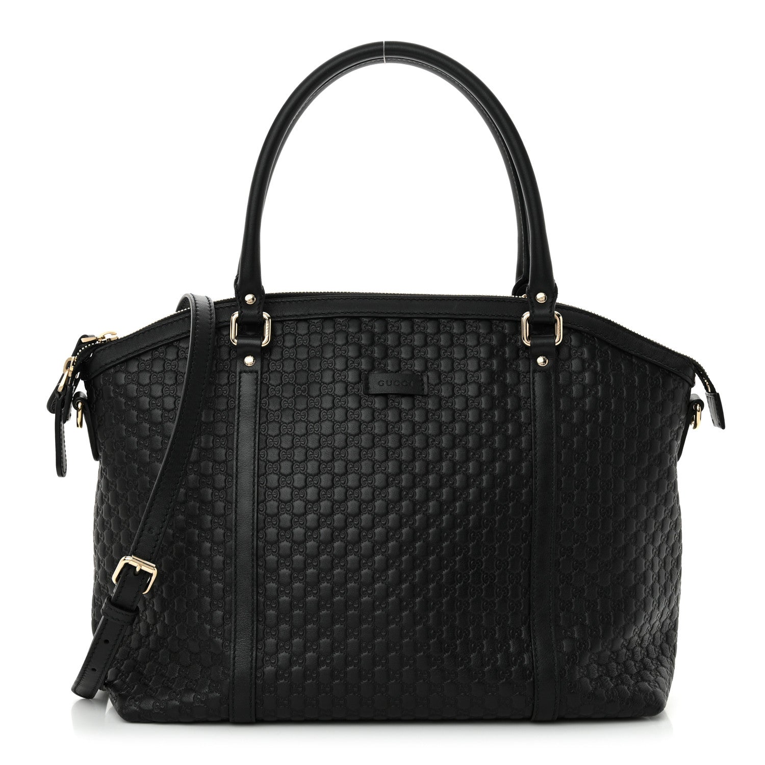 Gucci Soft Microguccissima Dome Satchel Black 1 of 15