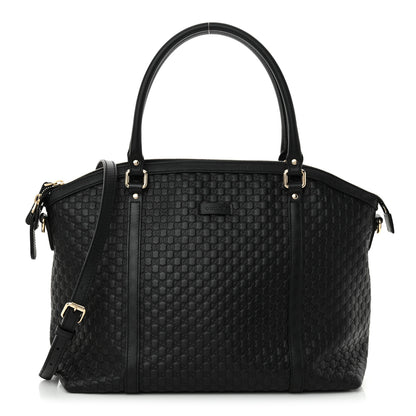 Gucci Soft Microguccissima Dome Satchel Black 1 of 15