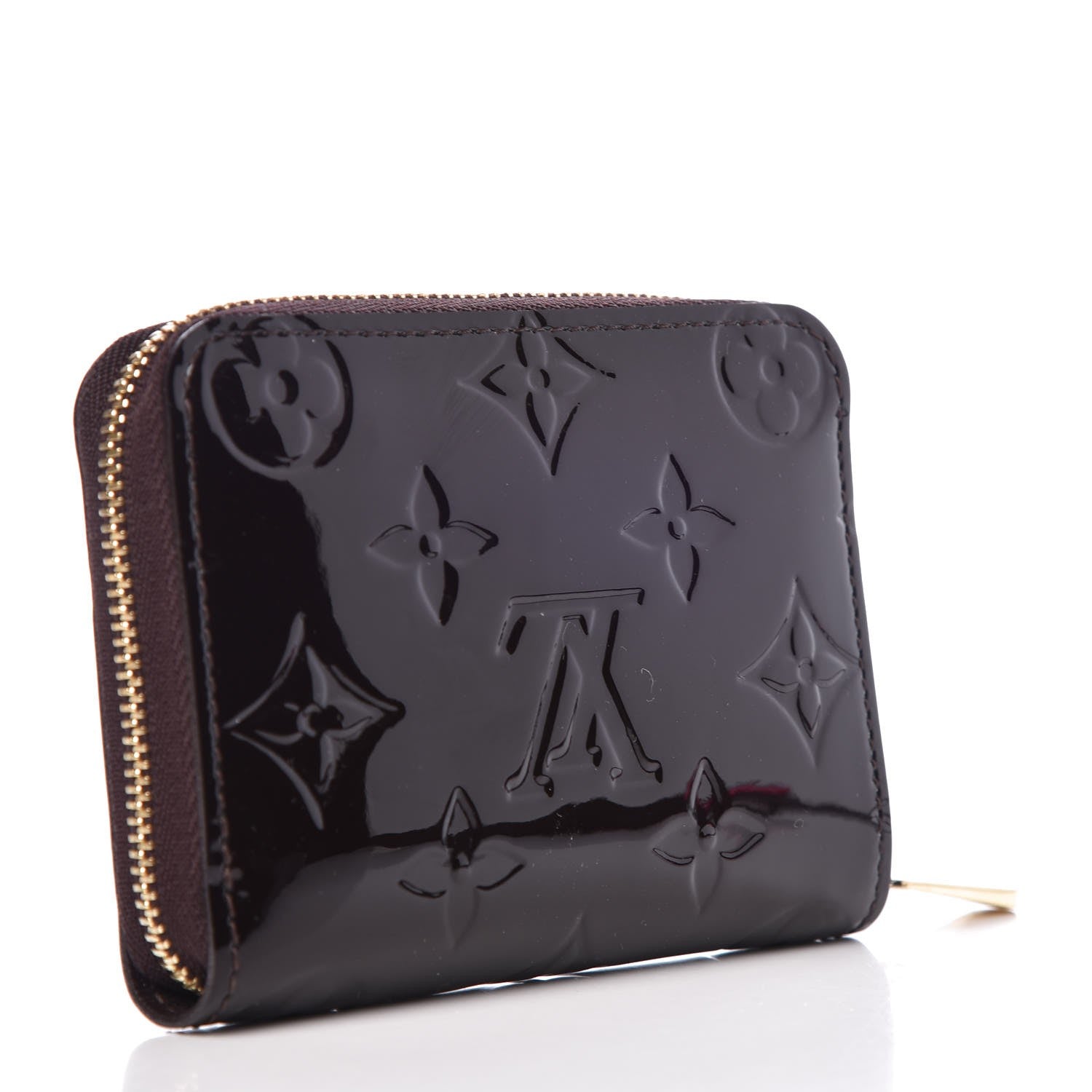 Louis Vuitton Vernis Zippy Coin Purse Wallet Amarante 3 of 7