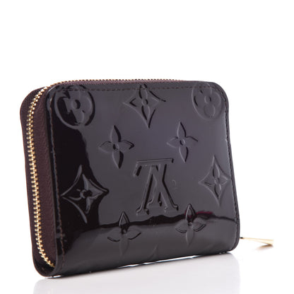 Louis Vuitton Vernis Zippy Coin Purse Wallet Amarante 3 of 7