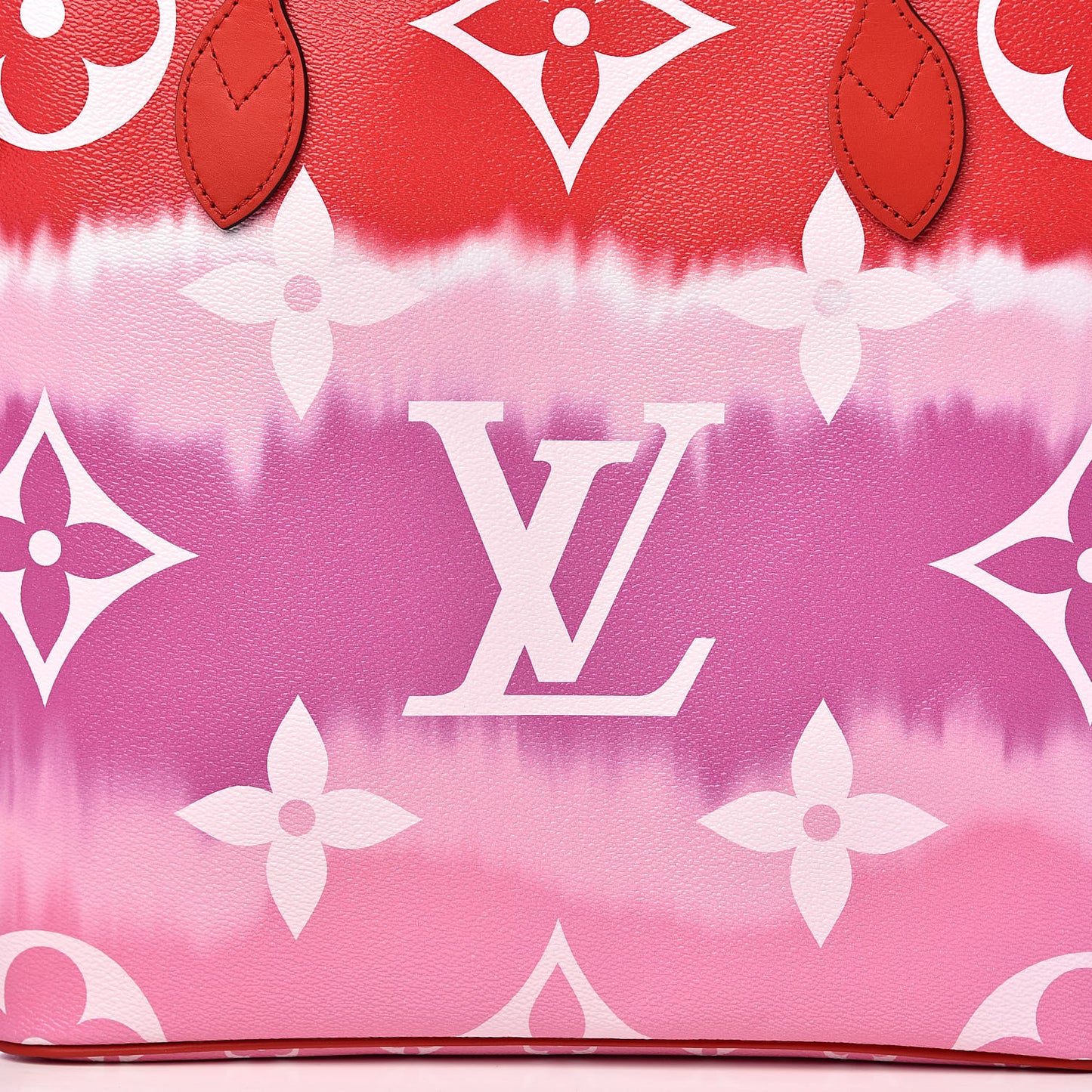 Monogram Escale Neverfull MM Rouge