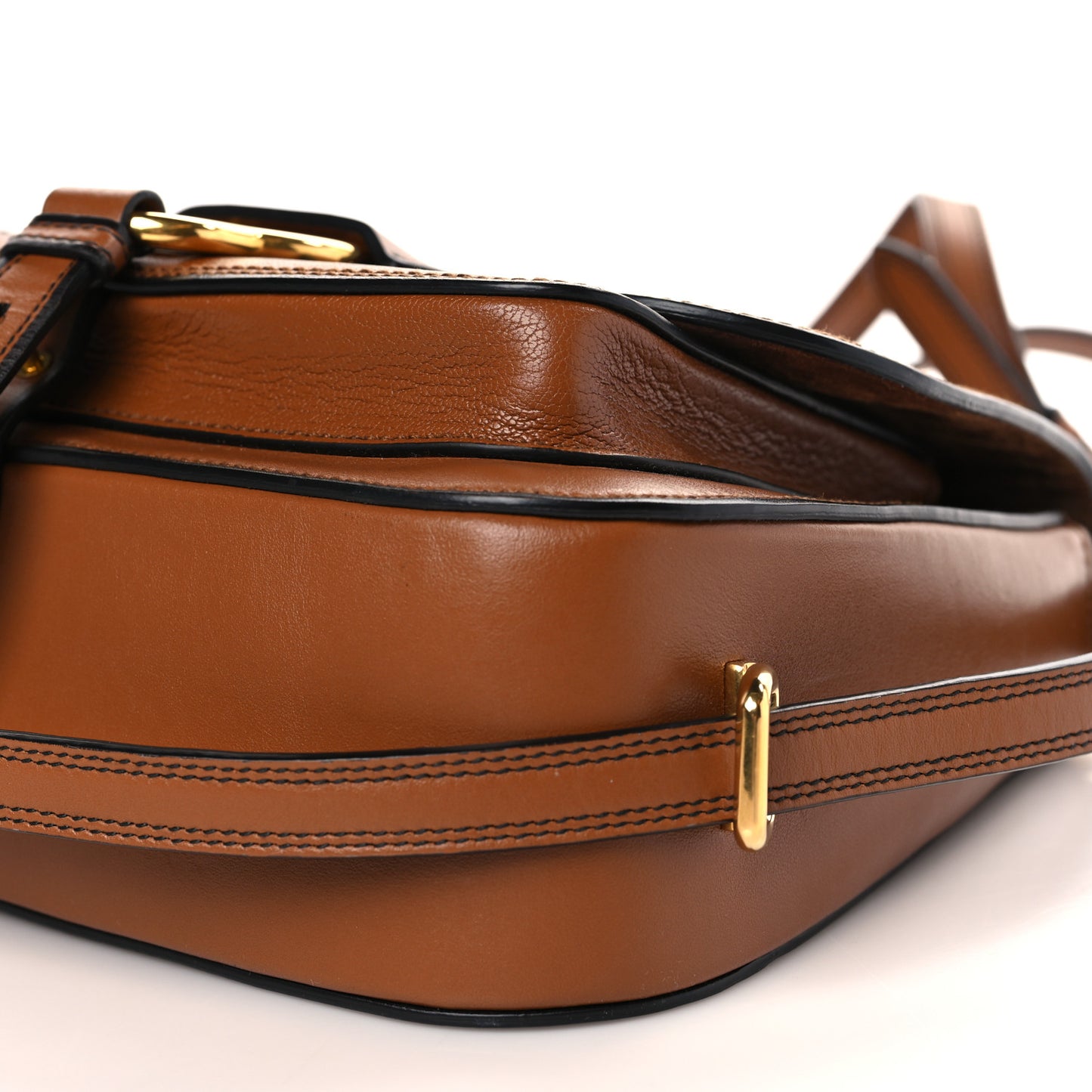 Goatskin Madras Dahlia Satchel Brandy