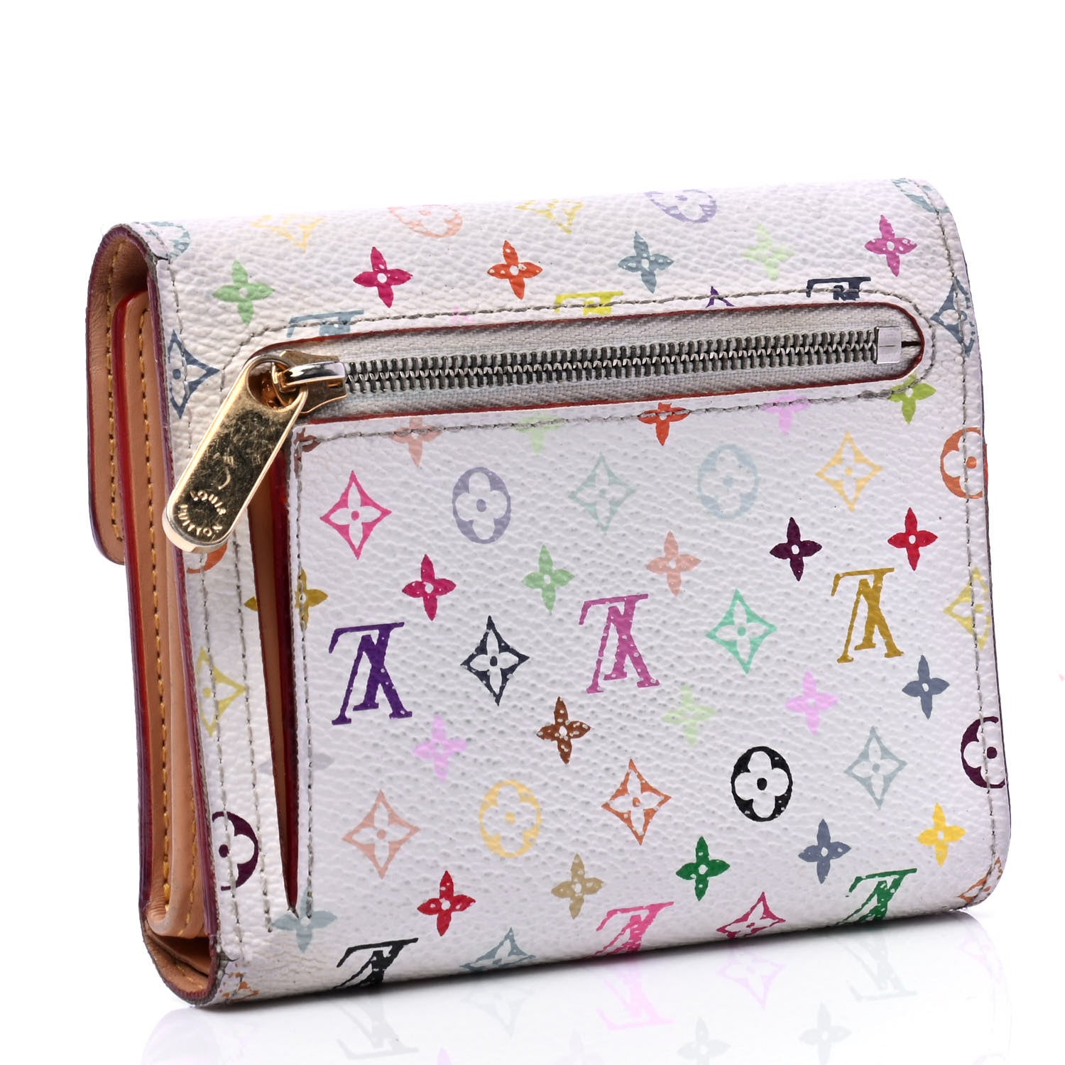 Louis Vuitton Monogram Multicolor Koala Wallet White 2 of 9
