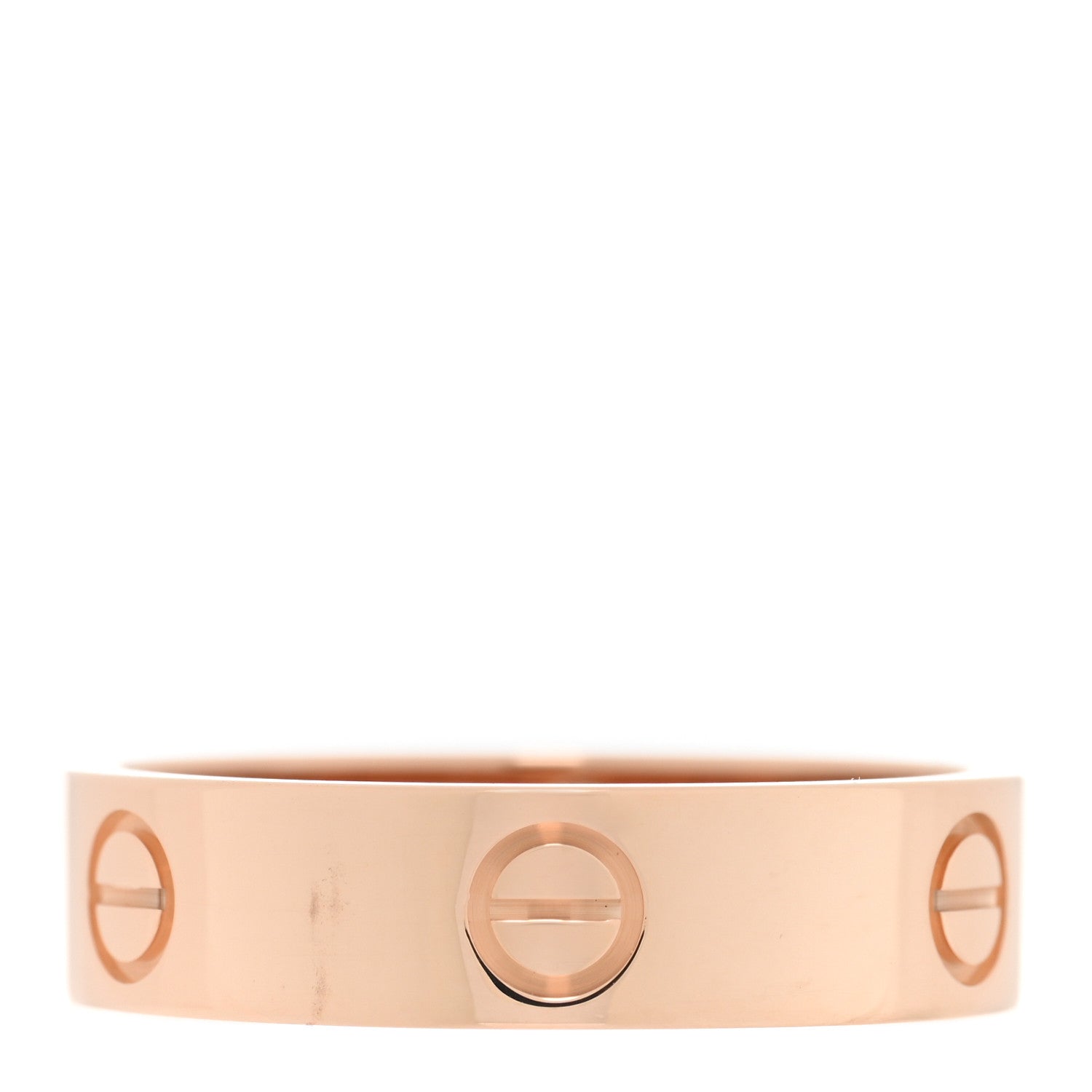 Cartier 18K Pink Gold 5.5mm LOVE Ring 62 10 1 of 5